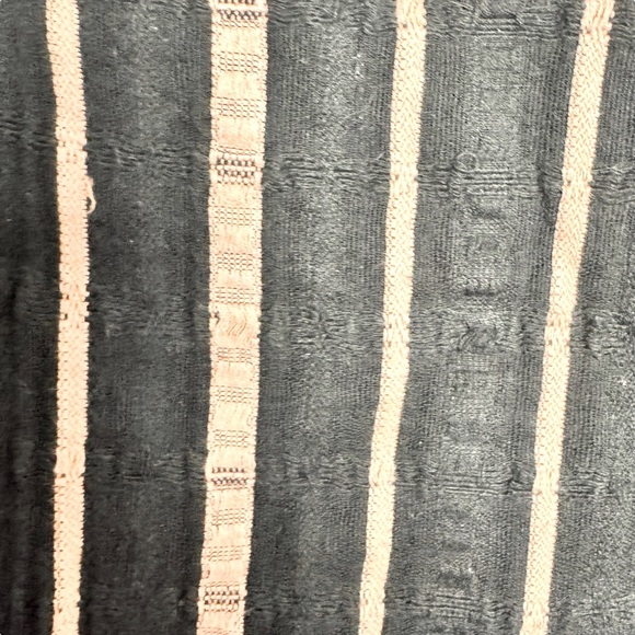 Ace & Jig Black Striped cotton maxi Dress boho festival hippie cottagecore - Picture 7 of 10